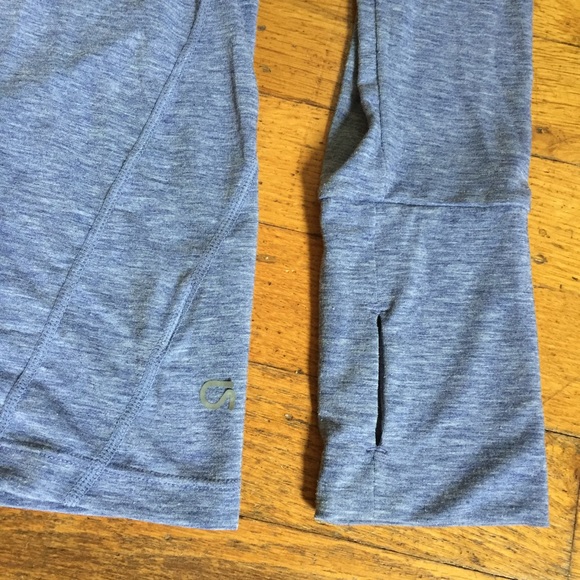 GAP Fit Athletic Top in Purple Heather - Picture 2 of 6